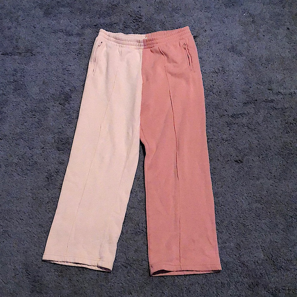 Two colored pink pants